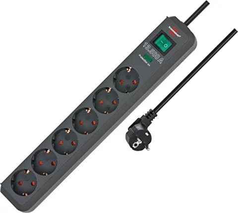 Regleta Brennenstuhl Eco-Line de 6 tomas