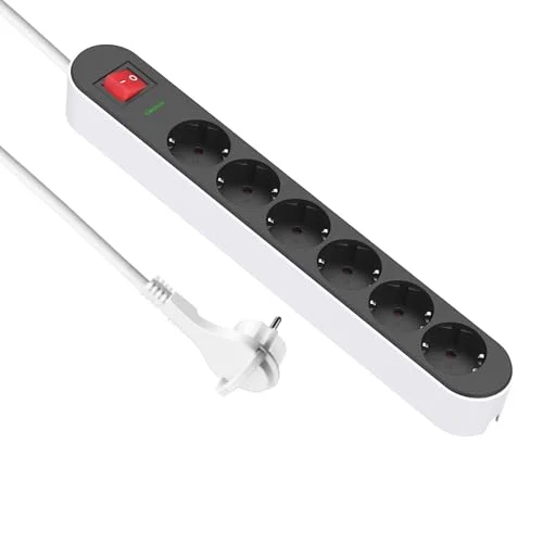 Regleta UCOMEN de 6 tomas por 13,02 € (-19 %)