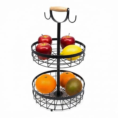 Relaxdays frutero de 2 pisos por 9,37 € en Amazon