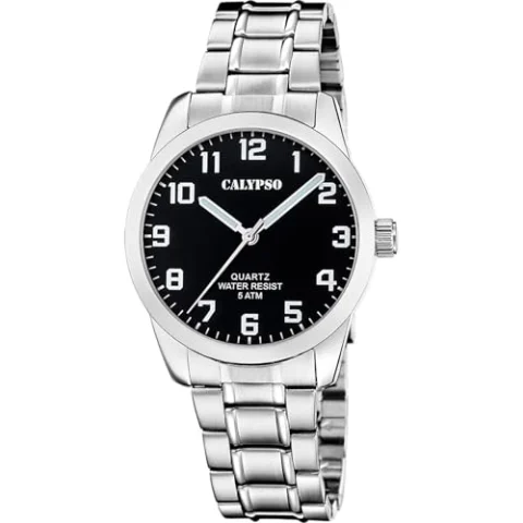 Reloj Calypso de acero inoxidable 316L