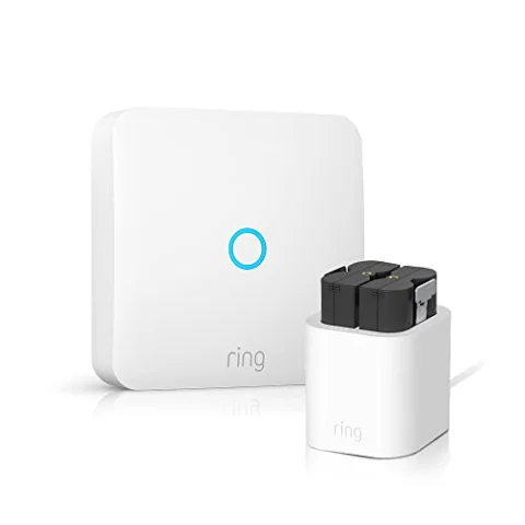 Ring Intercom con batería extra y estación de carga