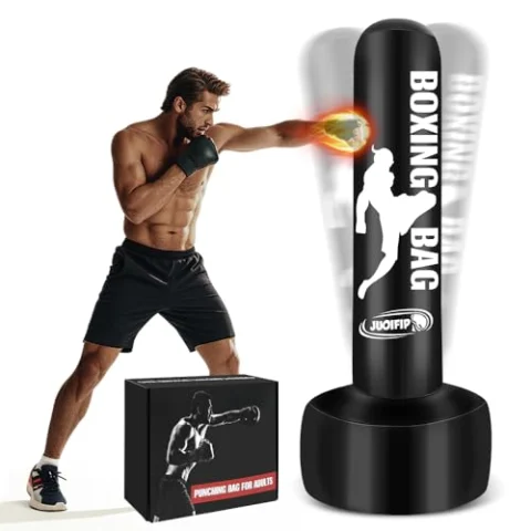Saco de boxeo de pie JUOIFIP de 180 cm