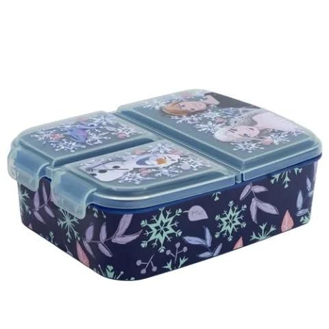 Sandwichera infantil Frozen con 3 compartimentos por solo 3,67 €