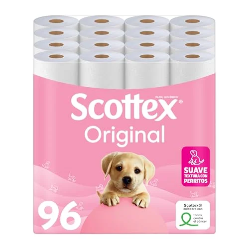 Scottex Original, 96 rollos por 25,50 € en Amazon