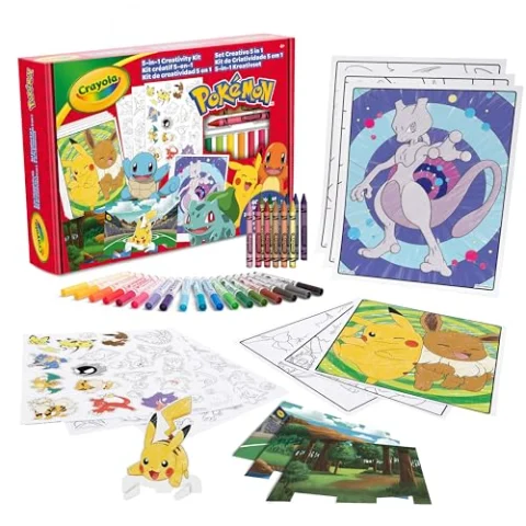 Set creativo Pokémon 5 en 1 Crayola