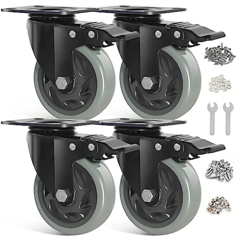 Set de 4 ruedas para muebles BAOLIHUI