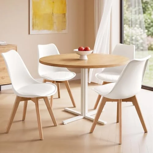 Set de 4 sillas VASAGLE acolchadas por 79,99 € (antes 99,99 €)