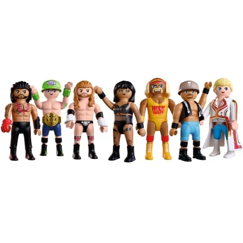 Set PLAYMOBIL WWE con 7 figuras por 42 € (antes 54,99 €)