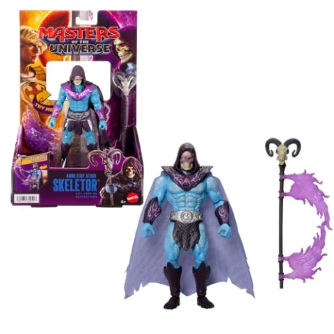Skeletor MOTU con Bastón del Caos