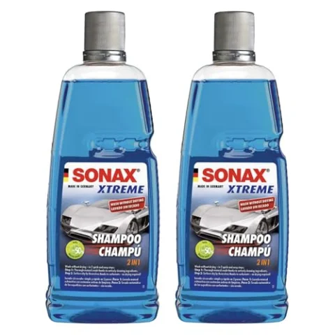 SONAX Xtreme Wash & Dry, pack de 2 x 1 l