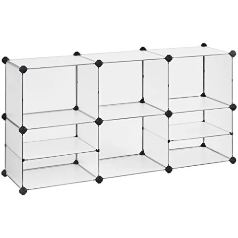 SONGMICS estantería modular de 9 compartimentos