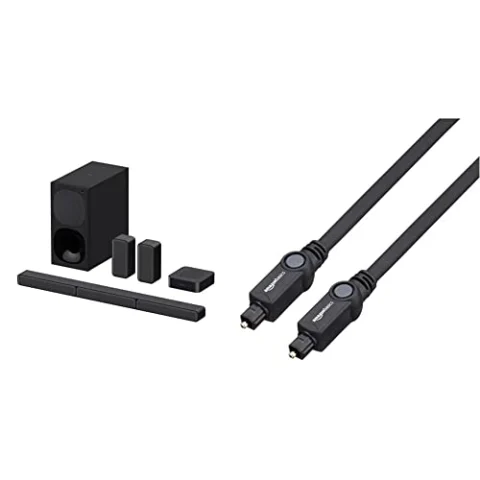 Sony HT-S40R 5.1 con altavoces traseros y cable óptico