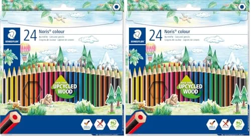 STAEDTLER 185 C24: 2 packs de lápices de colores por 8,42 € (-50 %)