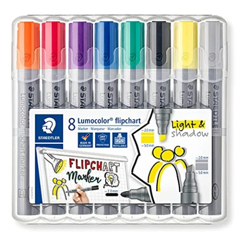 STAEDTLER Lumocolor 356, 8 rotuladores