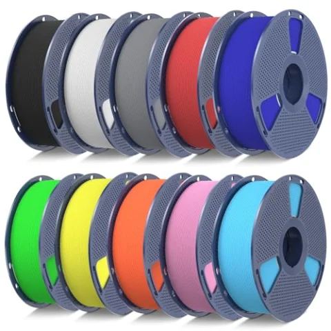 SUNLU Pack 10 kg de filamento PETG para impresión 3D