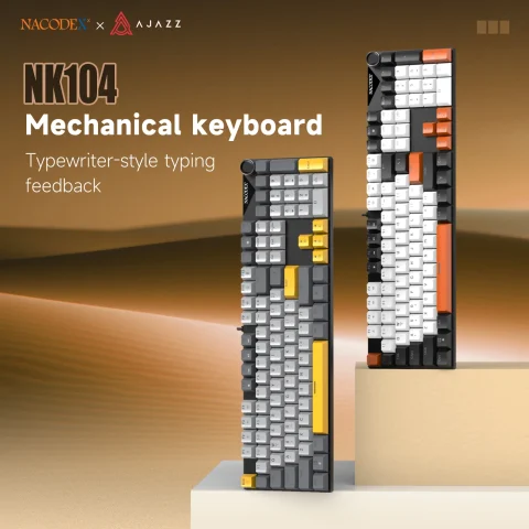 Teclado mecánico Ajazz NK104