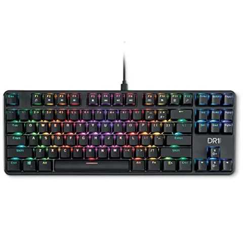 Teclado mecánico TKL DR1TECH Raven RGB