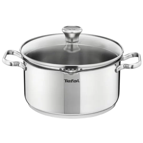 Tefal Duetto cacerola 20 cm de acero inoxidable