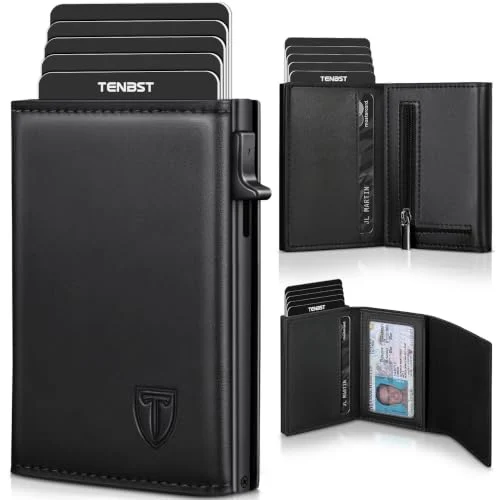 TENBST Carteras para Hombre Cartera Hombre Slim con Monedero y por 29,77 € (-40 %)