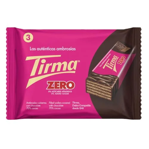 Tirma Ambrosías ZERO Chocolate 70% Cacao por 1 € (-27 %)