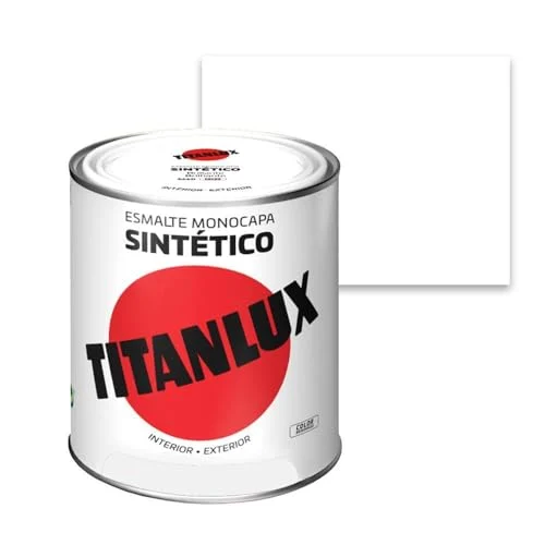 Titanlux Esmalte Sintético Mate Blanco 750 ml por 9,90 € (-38 %)