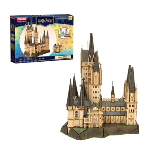 Torre de Astronomía de Hogwarts en puzzle 3D