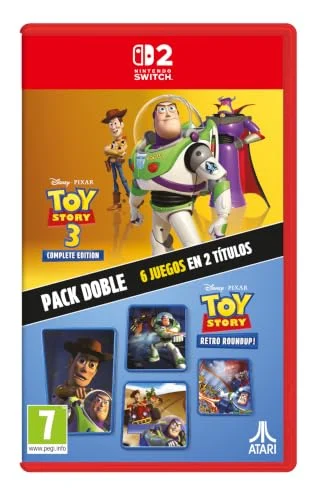 Toy Story Retro Roundup + Toy Story 3 para Switch 2 por 49,69 € (-10 %)