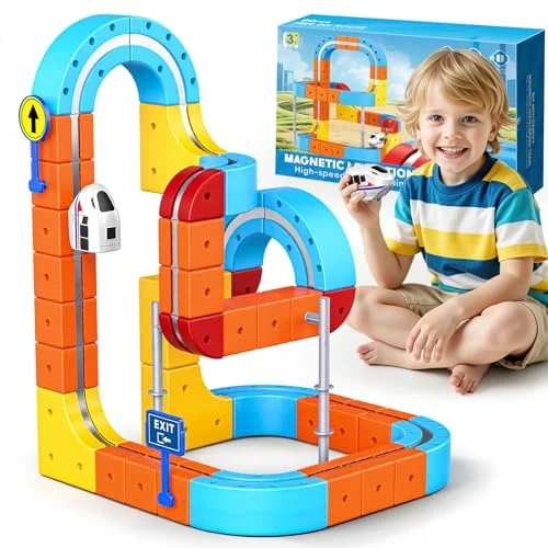Tren eléctrico modular Toyokid de 56 piezas por 24,35 € (-43 %)
