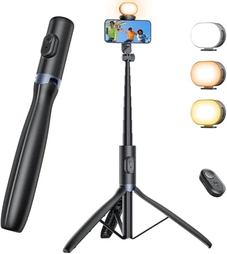 Trípode ANXRE para móvil con luz y mando por 19,85 € (-34 %)