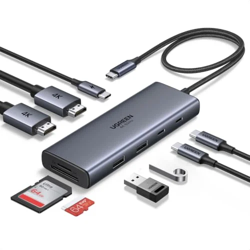 UGREEN Revodok Pro Hub USB-C 9 en 1 por 28,49 € (-29 %)