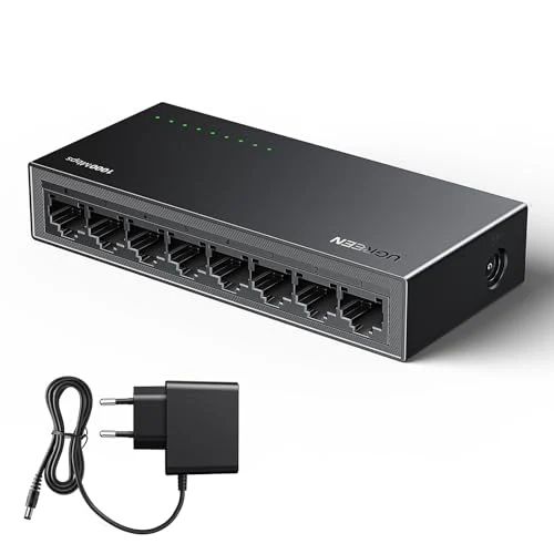 UGREEN Switch Ethernet Gigabit de 8 puertos por 15,59 € (-40 %)