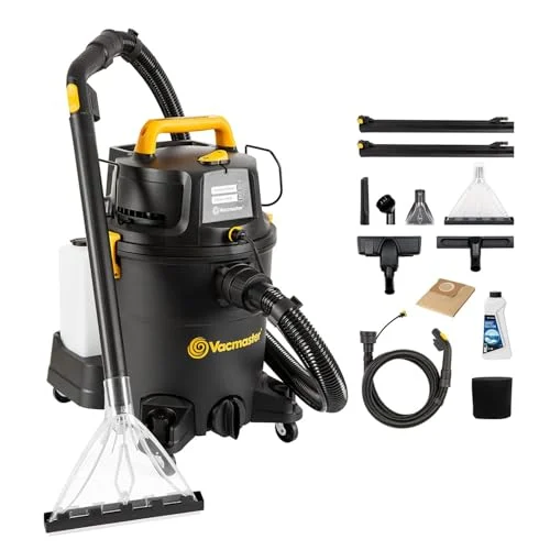 Vacmaster 3-in-1 Aspiradora Seco y Húmedo y Limpiador Tapicería 1300W por 161,49 € (-15 %)