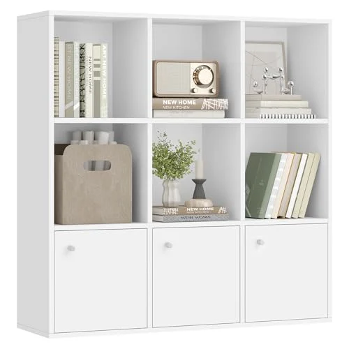 VASAGLE estantería de cubos con puertas por 71,99 € (-20 %)