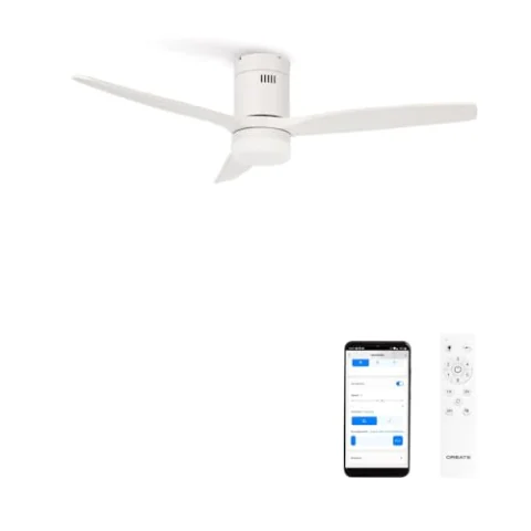 Ventilador de techo CREATE/WINDCALM con luz y WiFi