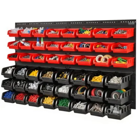 VEVOR organizador de taller con 48 cajas