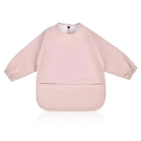 Vicloon babero de destete impermeable con mangas