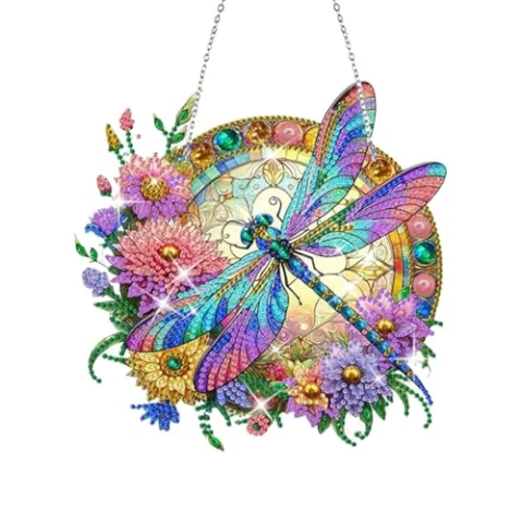 WakiHong kit Diamond Painting de libélula