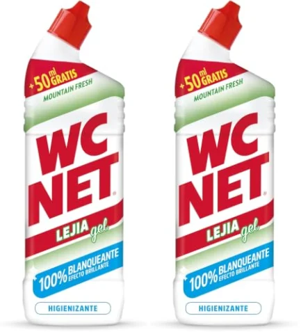 WC Net Lejía Gel Mountain Fresh 2×800 ml