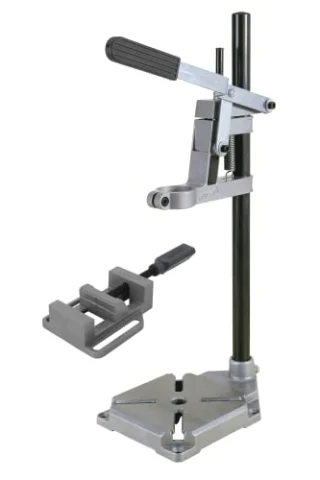 wolfcraft Soporte para Taladro de Columna con Mordaza