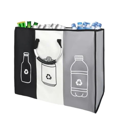 XTDMJ Sistema de separación de residuos 3 en 1 bolsas de reciclaje