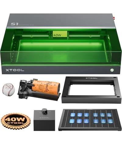 xTool S1 40W grabador láser con kit todo en uno por 1.526,65 € (-32%)