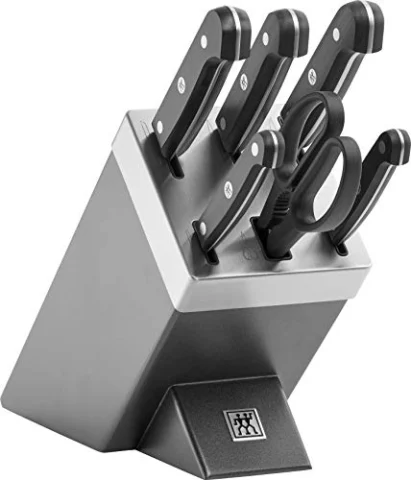 ZWILLING Gourmet taco de cuchillos autoafilable de 7 piezas